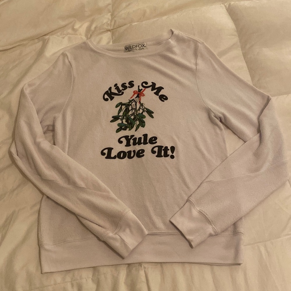 GUC Wildfox Christmas sweater size XS